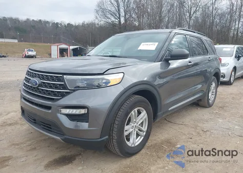 2021 Ford Explorer Xlt z USA, uszkodzony, nr VIN 1FMSK8DH8MGC10968